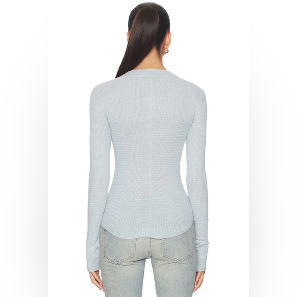 NWT Free People Light Blue Button Down Shirt - Picture 2 of 8